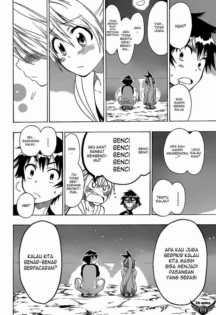 Nisekoi Bab 45 halaman 17