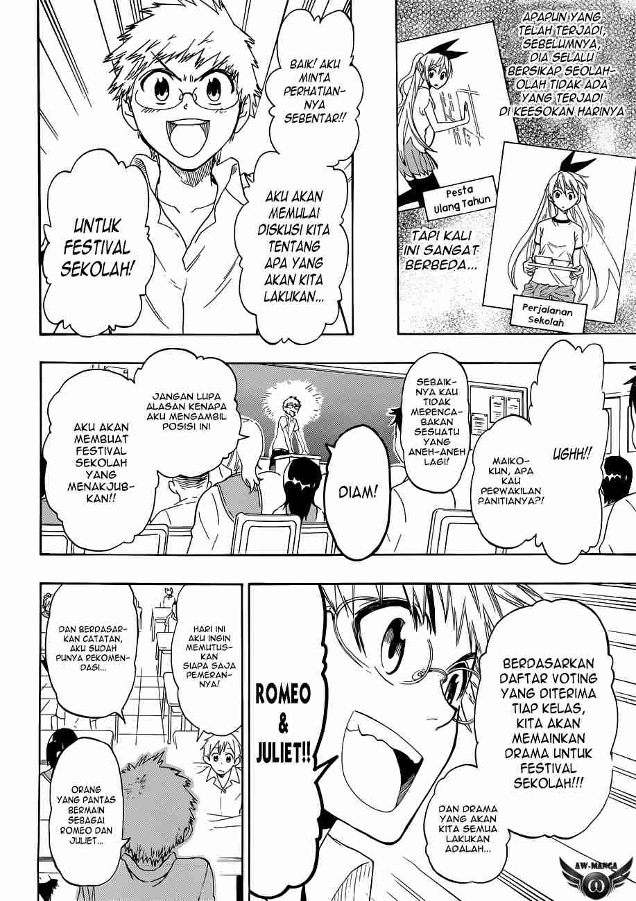 Nisekoi Bab 46 halaman 8