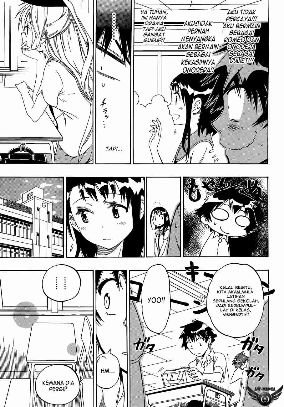 Nisekoi Bab 46 halaman 13