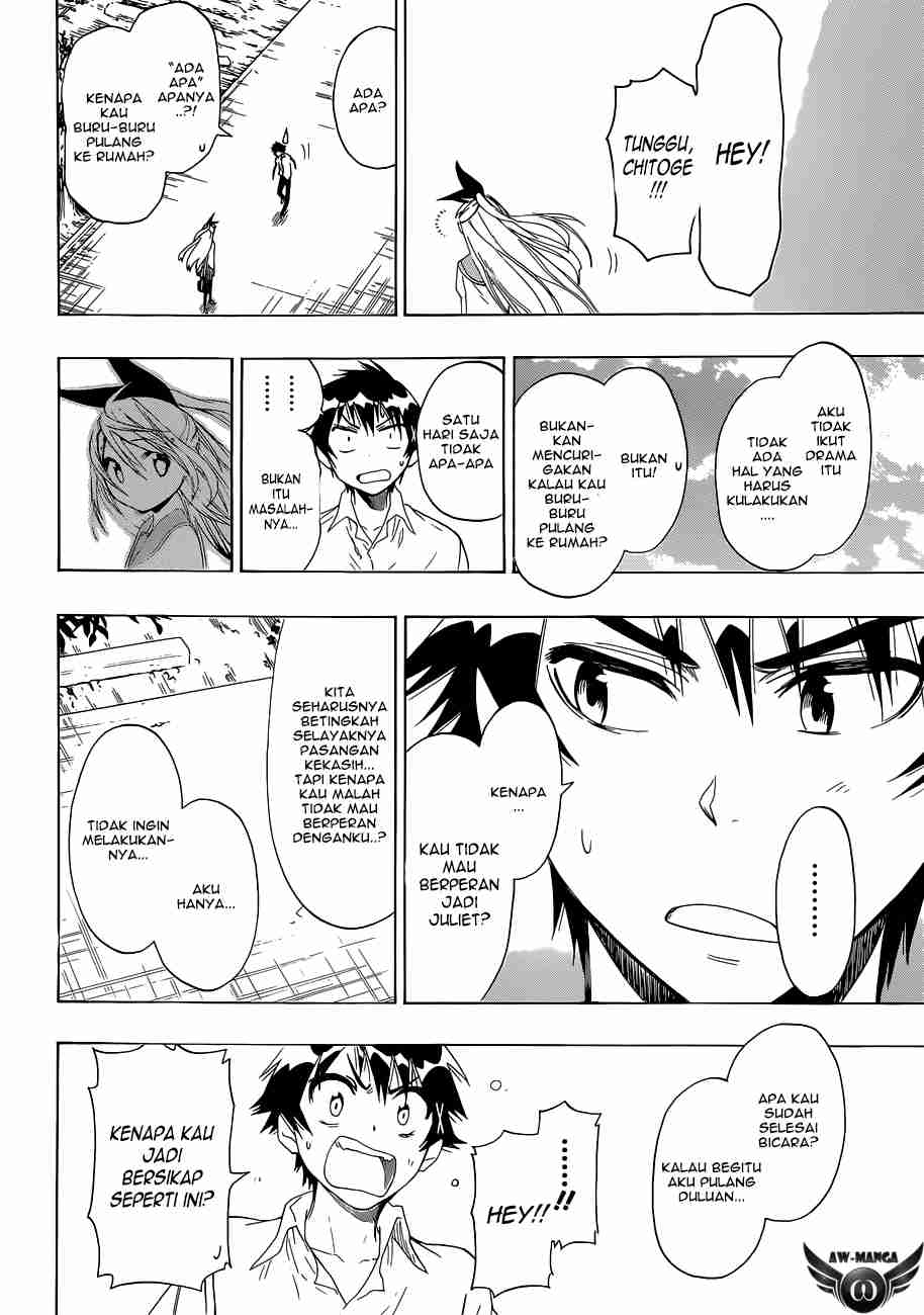 Nisekoi Bab 46 halaman 14