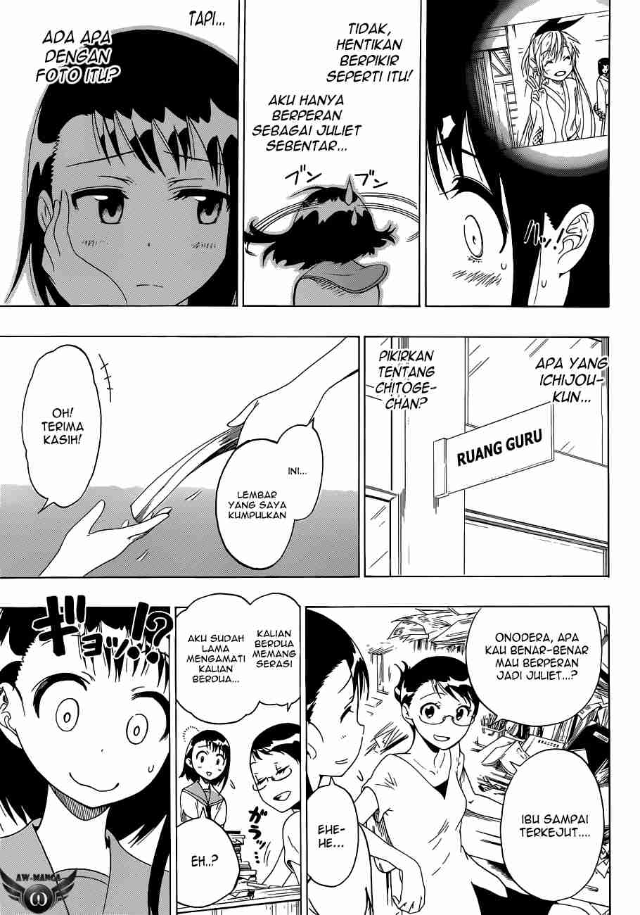 Nisekoi Bab 46 halaman 17