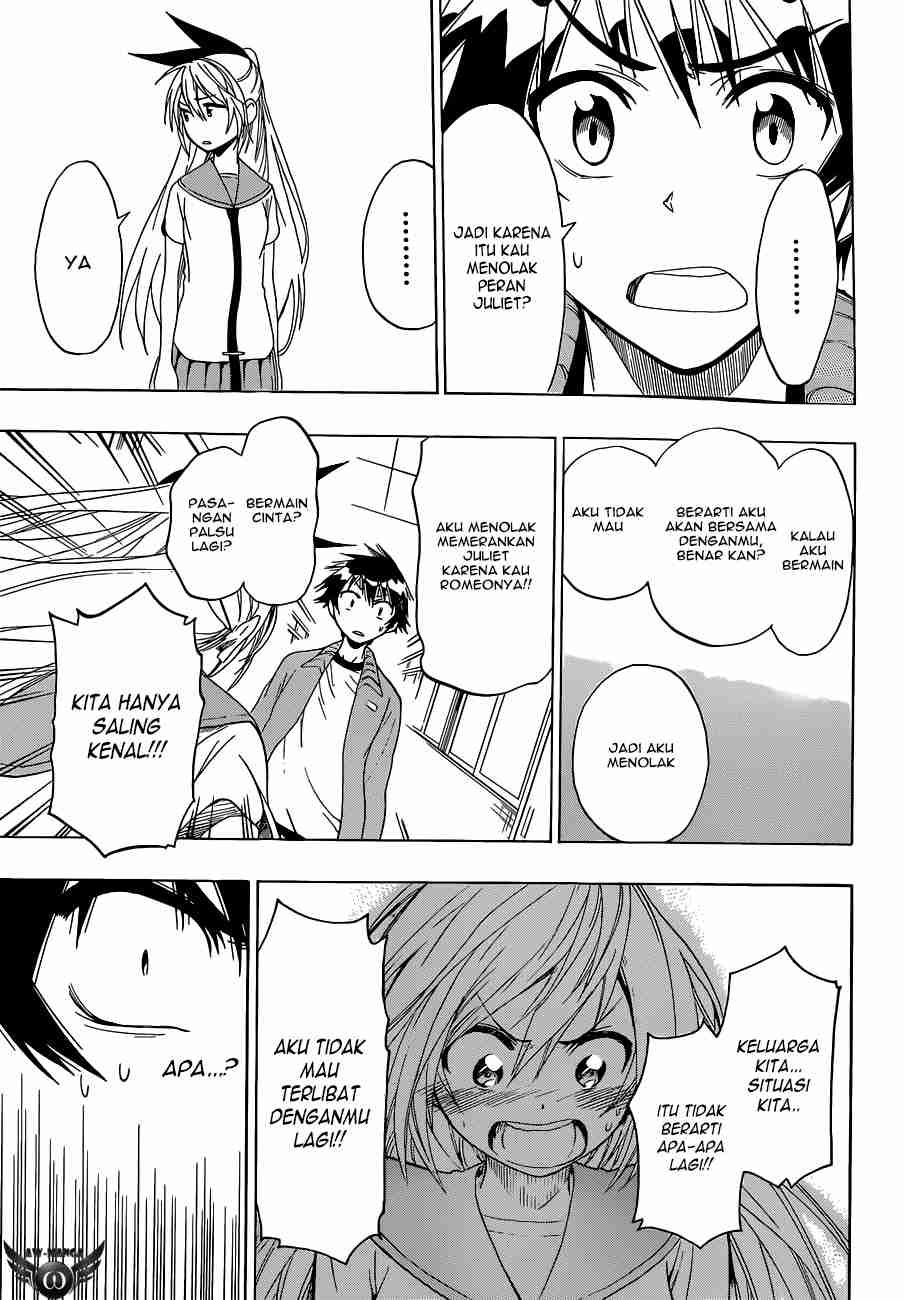 Nisekoi chapter 47 halaman 15