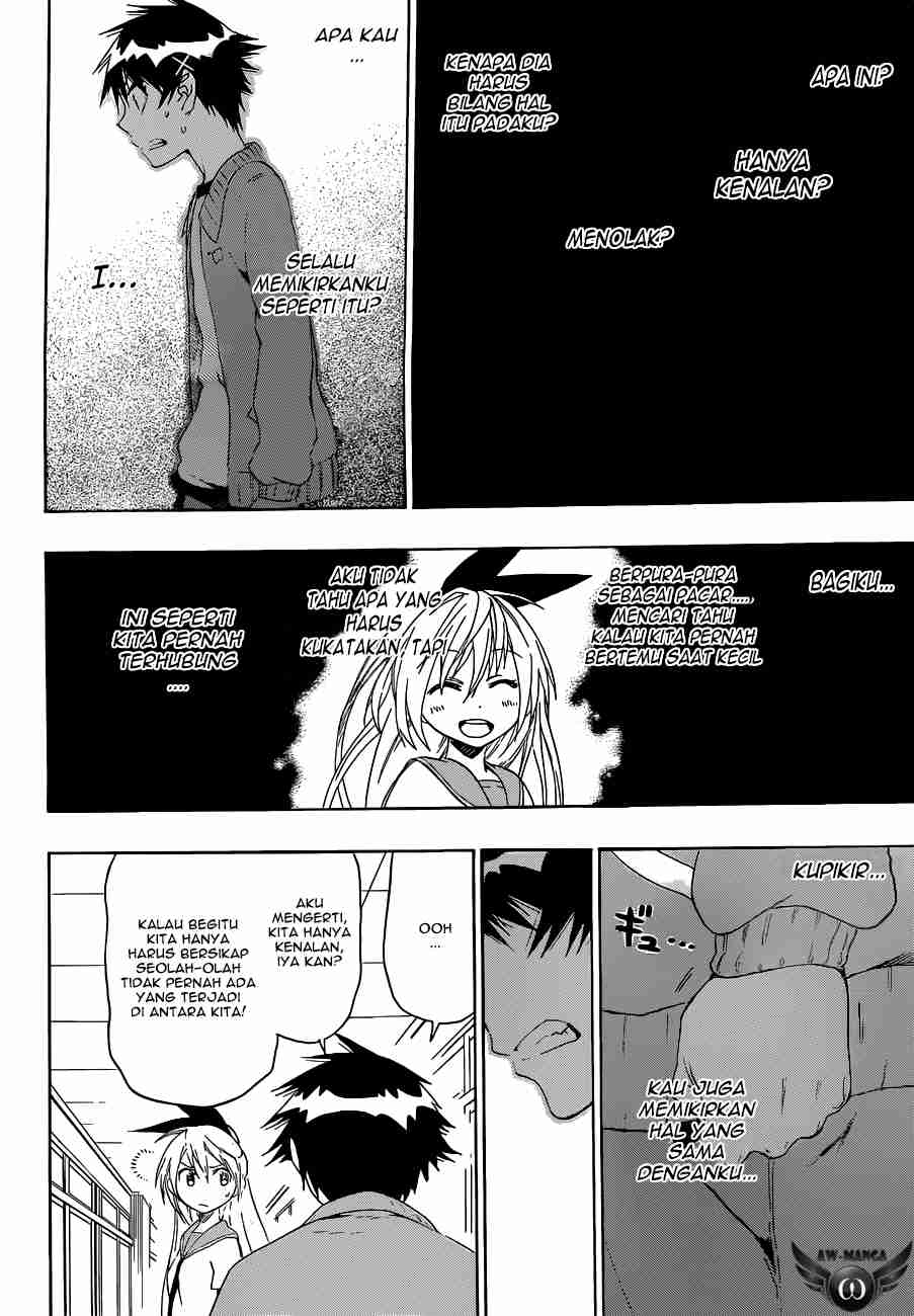 Nisekoi chapter 47 halaman 16