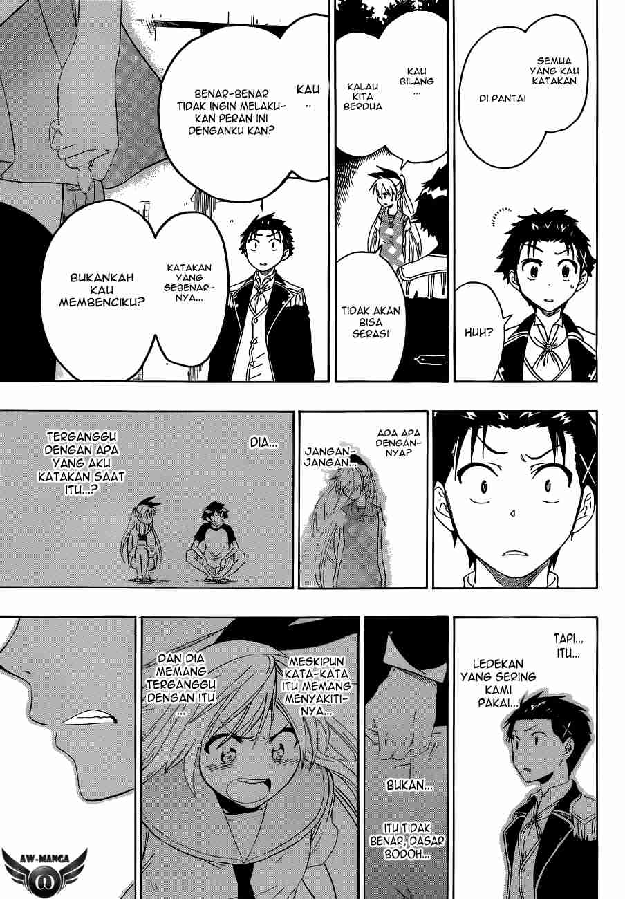 Nisekoi Bab 48 halaman 17