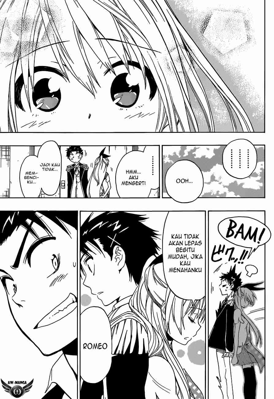 Nisekoi Bab 48 halaman 19