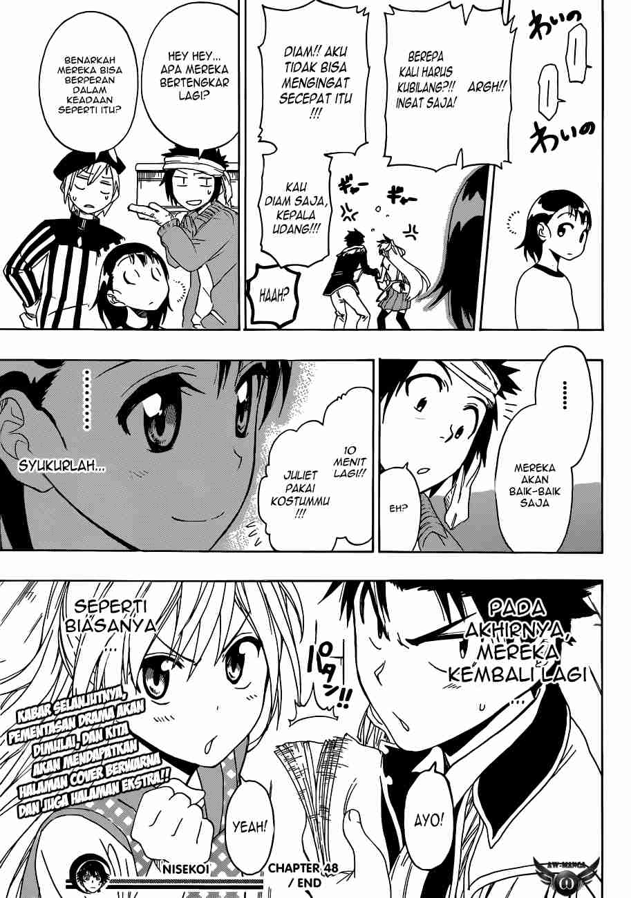 Nisekoi Bab 48 halaman 21