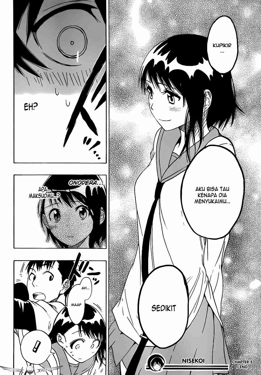 Nisekoi chapter 5 halaman 20