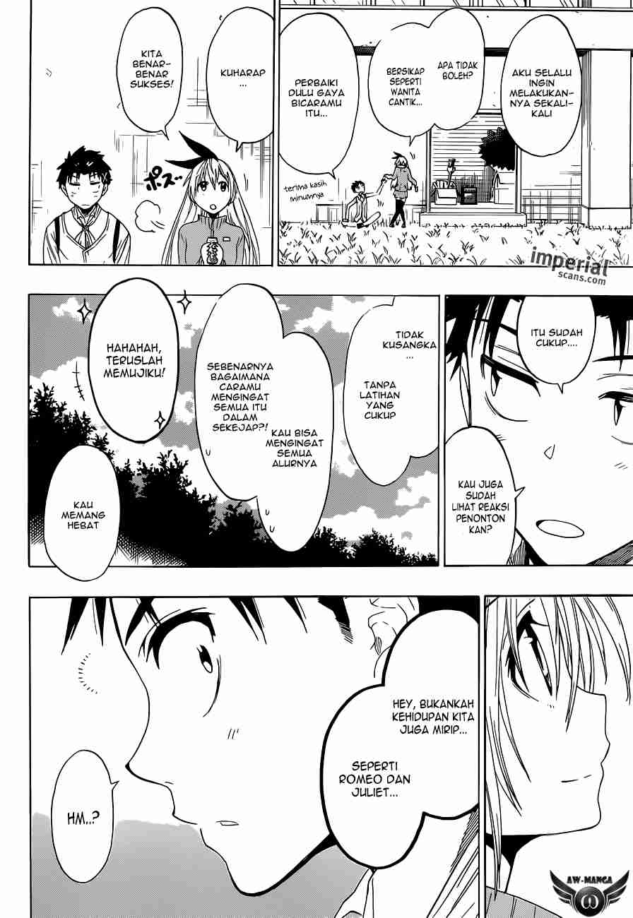 Nisekoi chapter 50 halaman 6