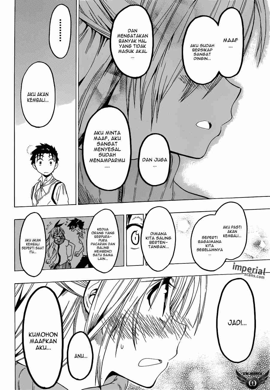 Nisekoi chapter 50 halaman 8