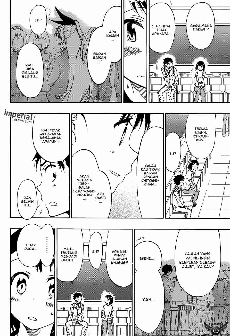 Nisekoi chapter 50 halaman 16