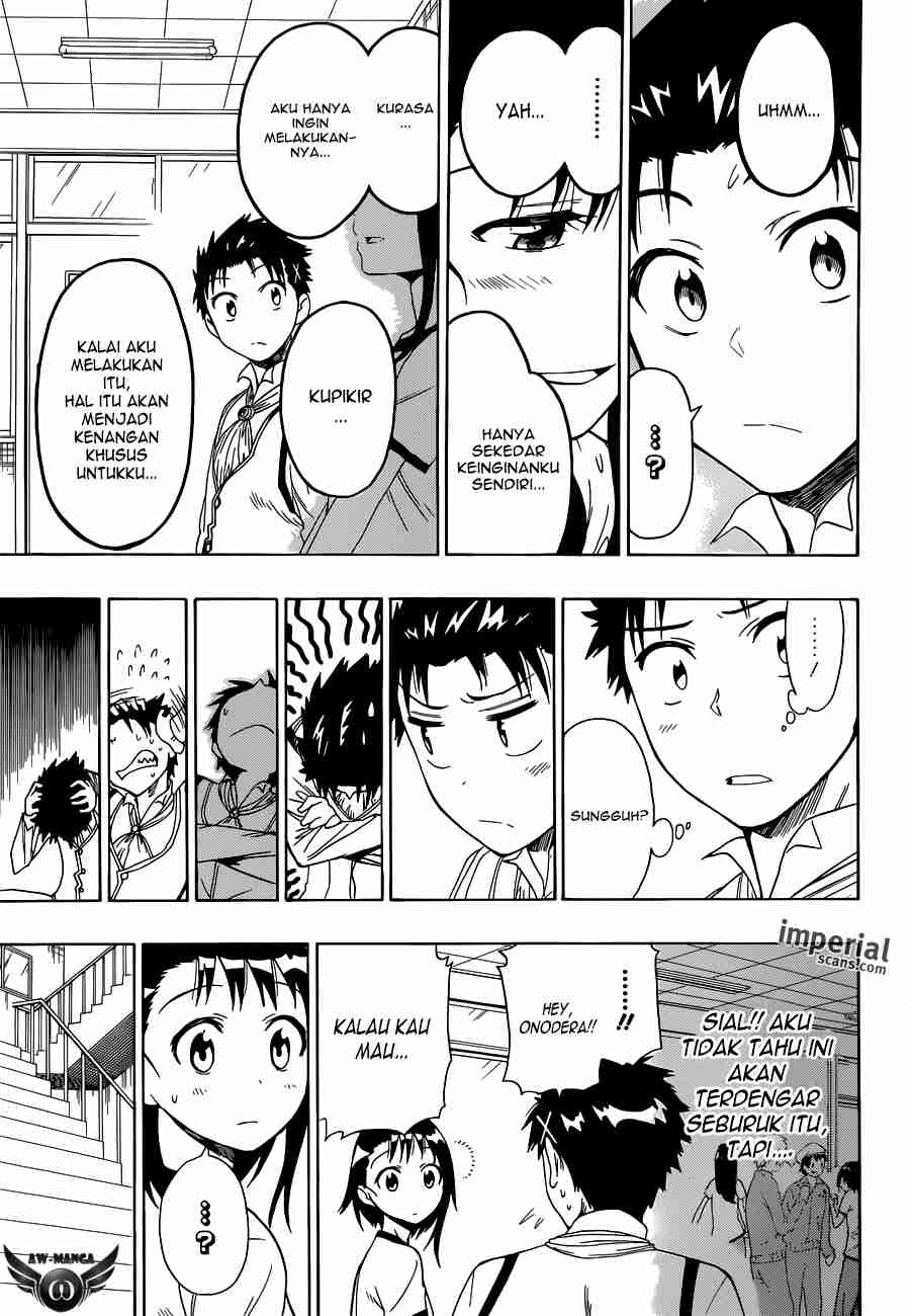 Nisekoi chapter 50 halaman 17