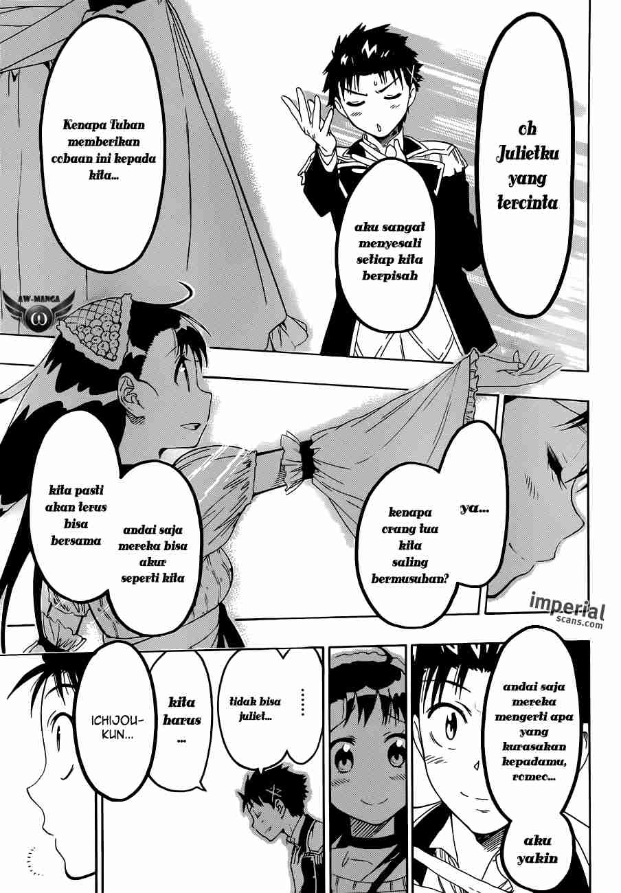 Nisekoi chapter 50 halaman 18