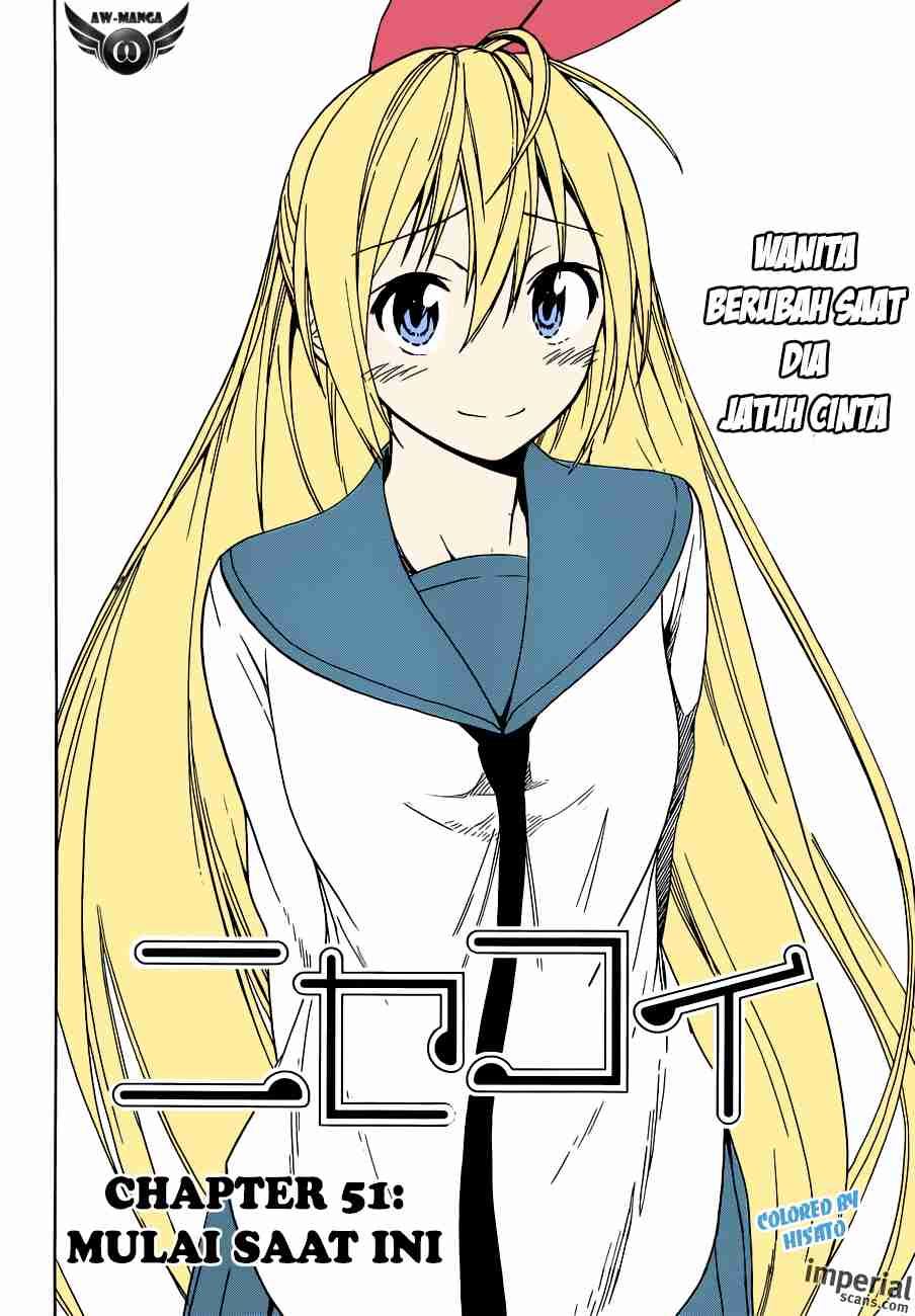 Nisekoi Bab 51 halaman 3