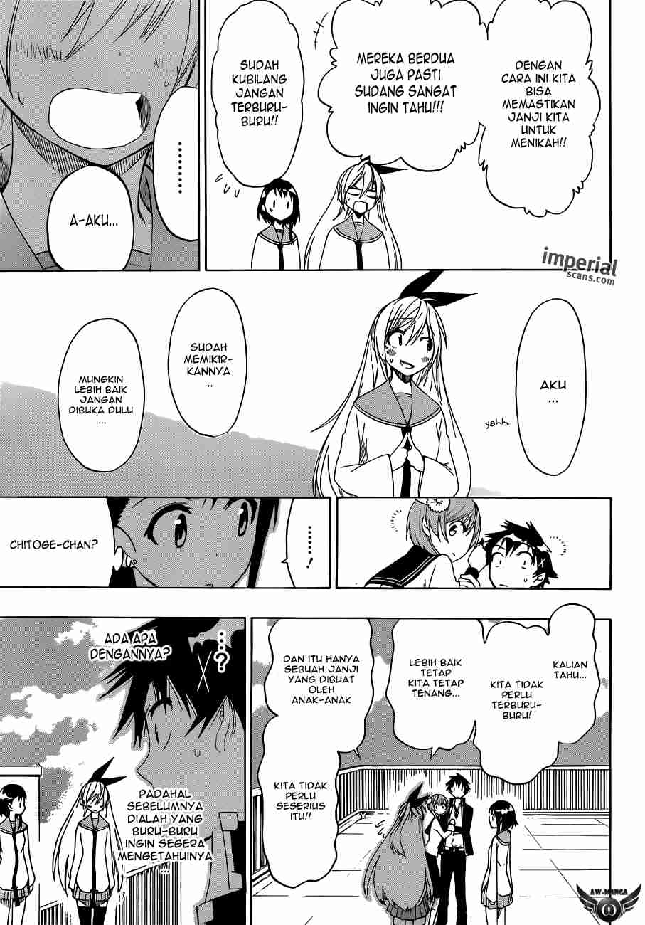 Nisekoi Bab 51 halaman 13
