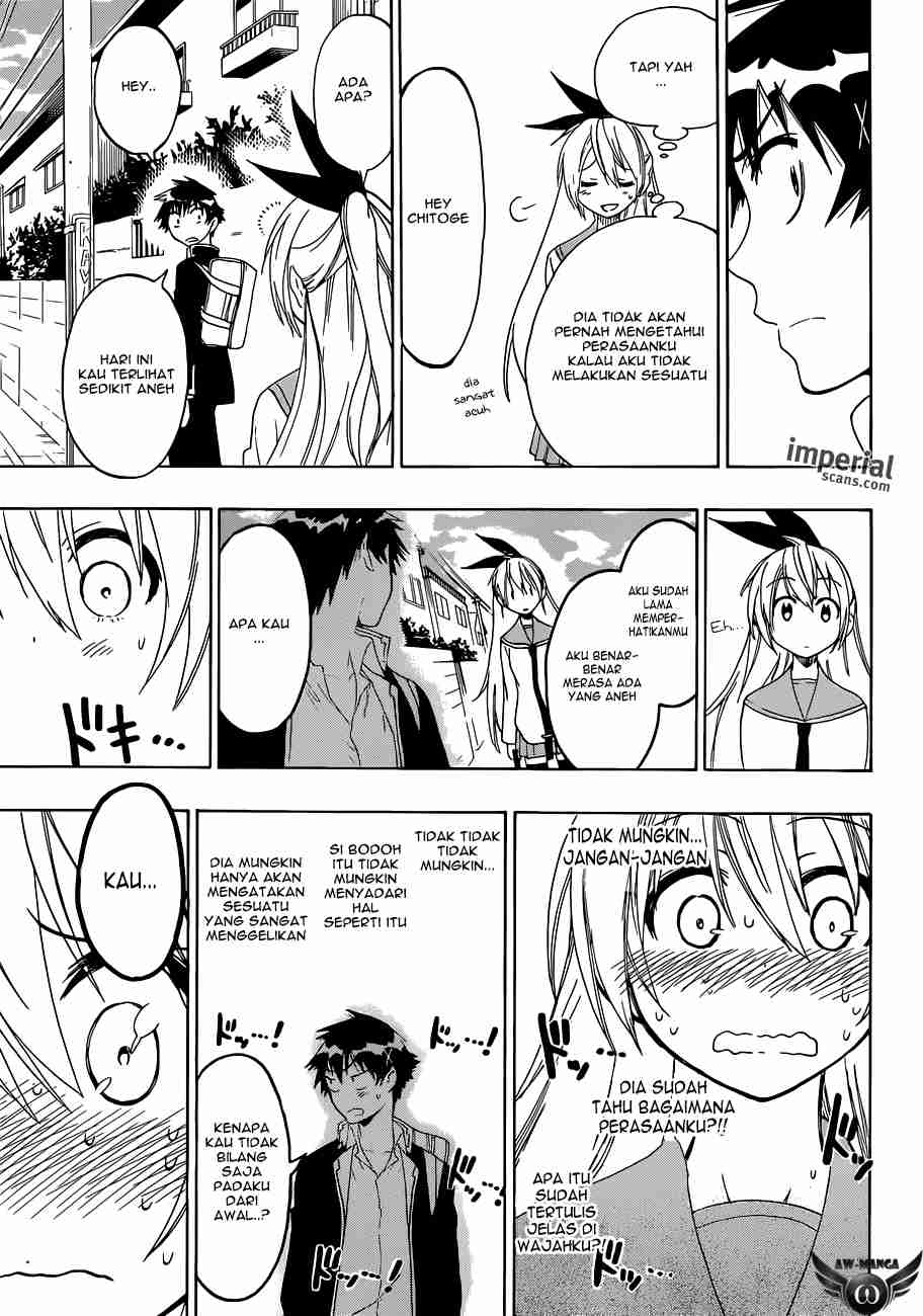 Nisekoi Bab 51 halaman 19