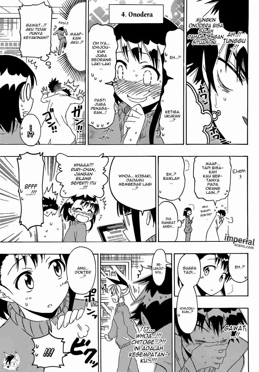 Nisekoi Bab 52 halaman 17
