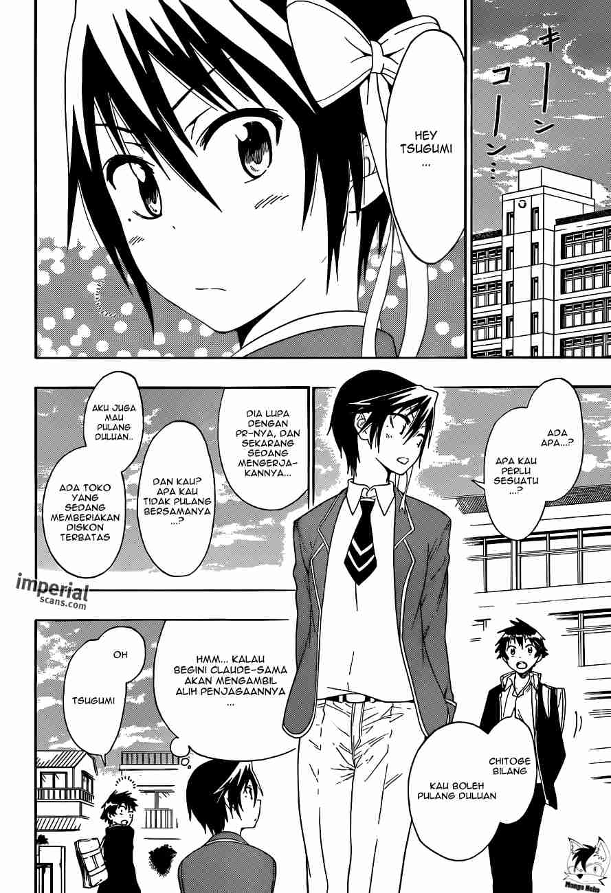 Nisekoi chapter 54 halaman 4