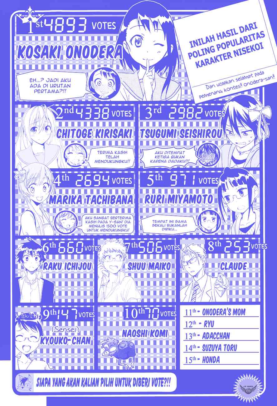 Nisekoi Bab 59 halaman 3