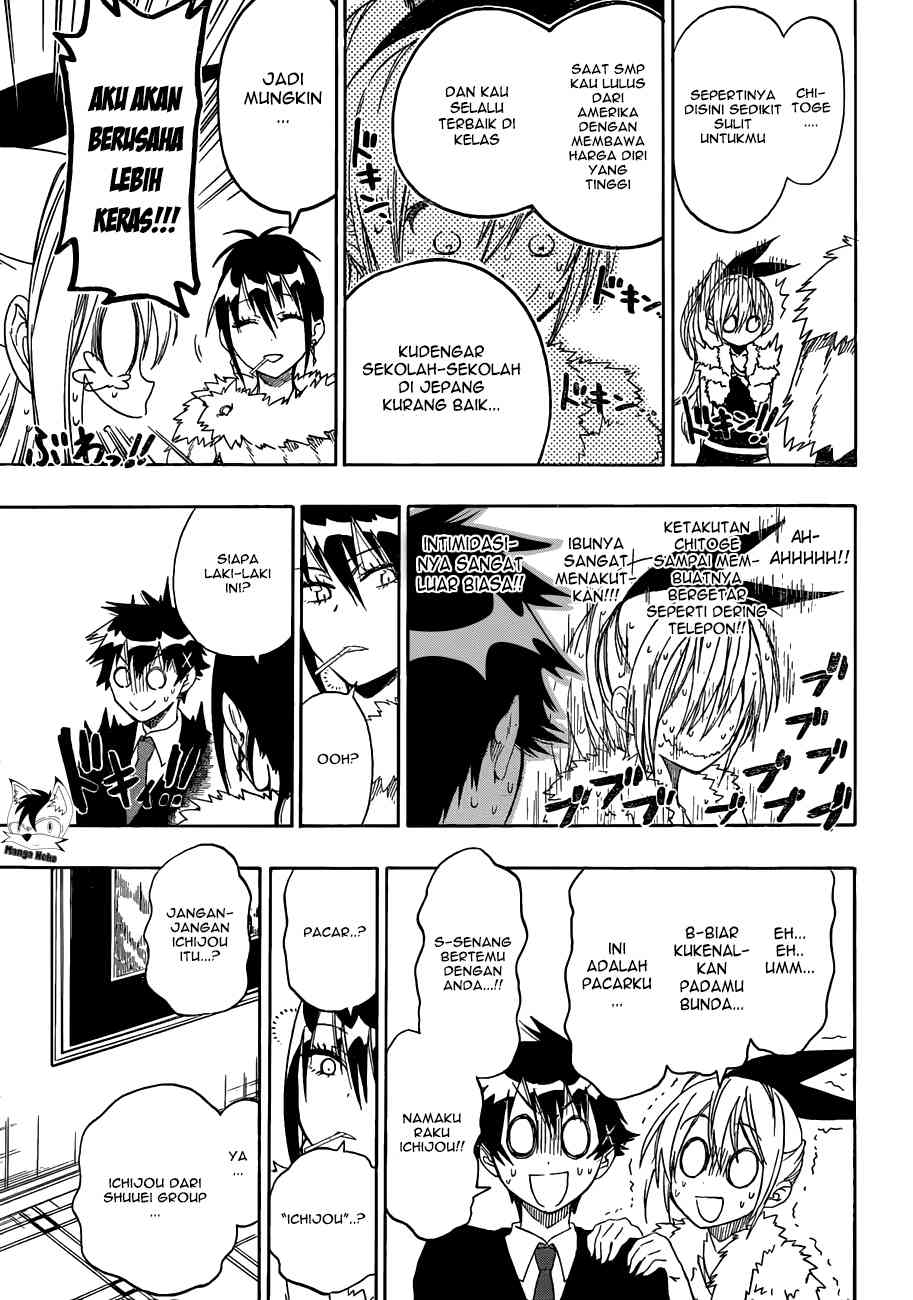 Nisekoi Bab 59 halaman 17