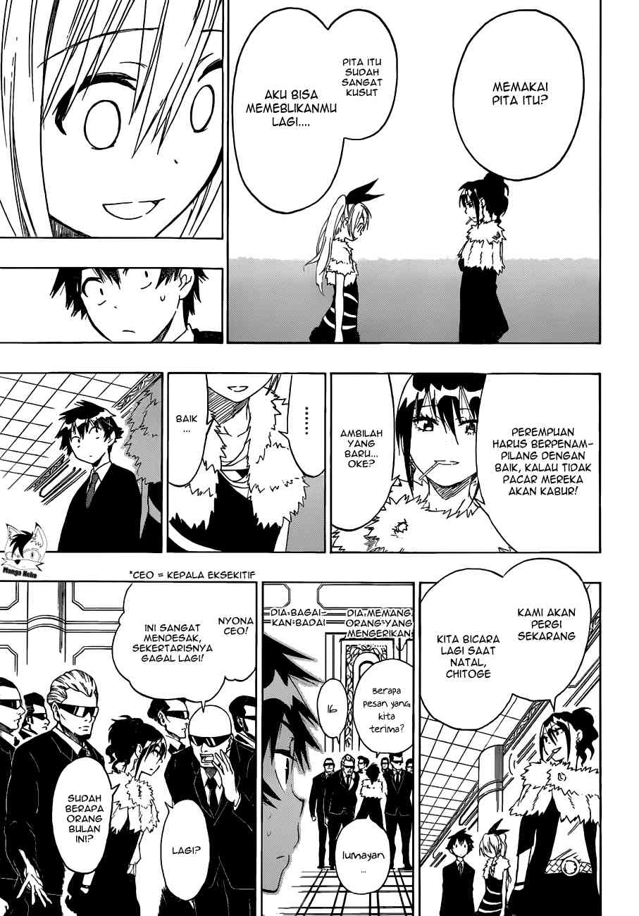 Nisekoi Bab 59 halaman 19