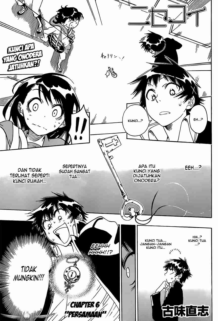 Nisekoi chapter 6 halaman 3