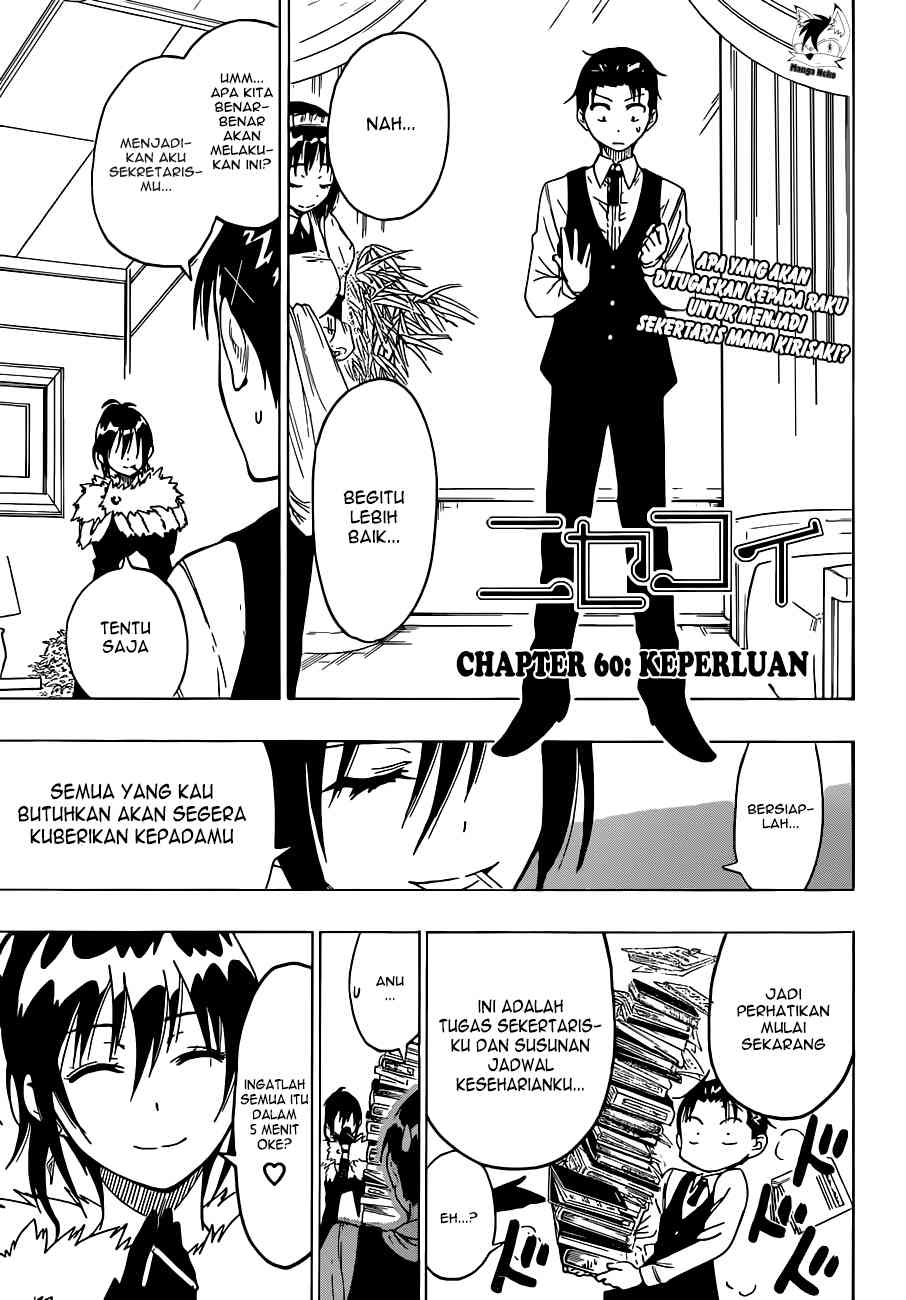 Nisekoi chapter 60 halaman 2