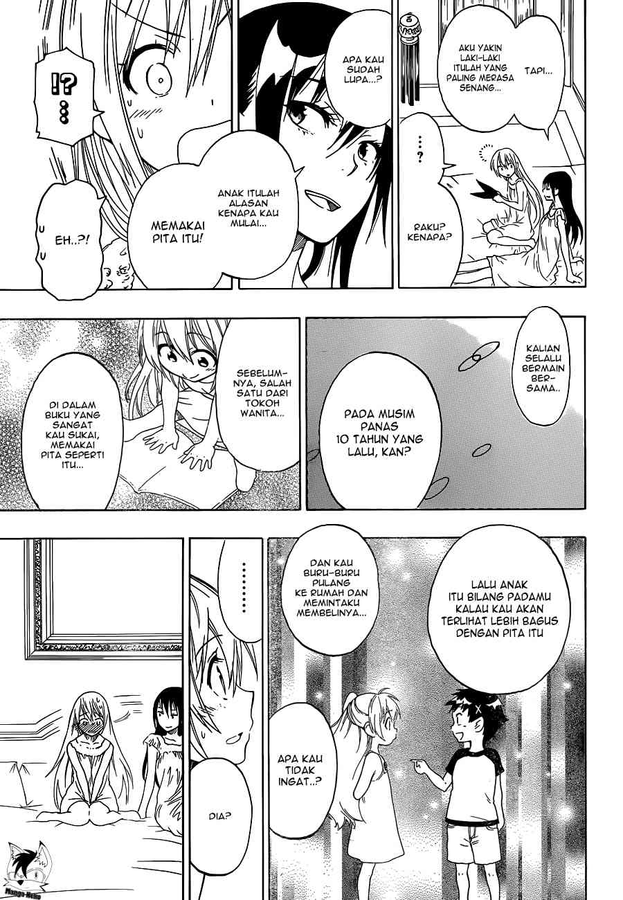 Nisekoi chapter 62 halaman 17