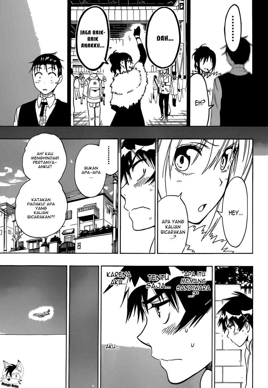 Nisekoi Bab 63 halaman 19
