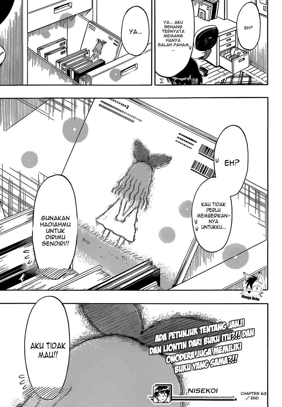 Nisekoi Bab 63 halaman 21