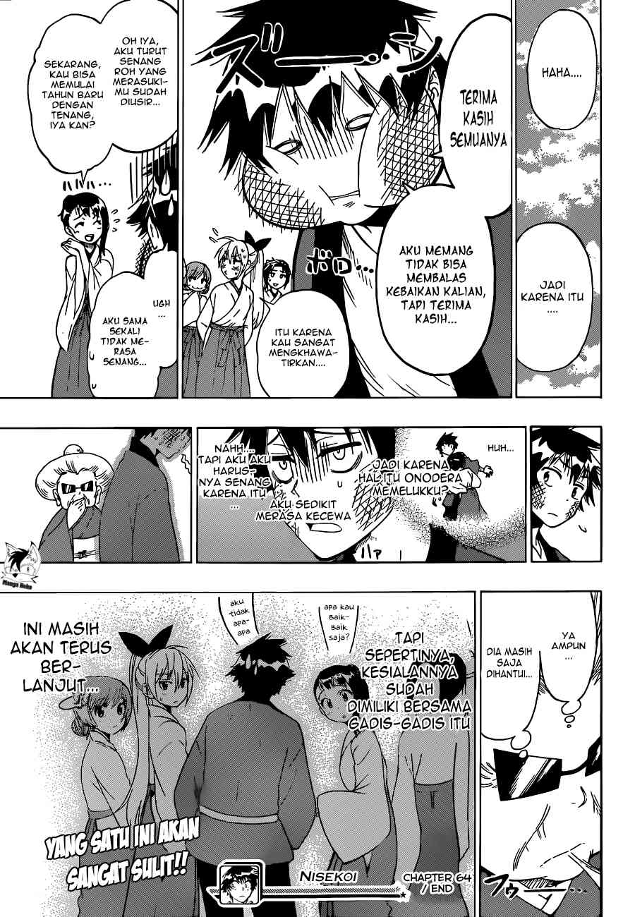 Nisekoi Bab 64 halaman 21