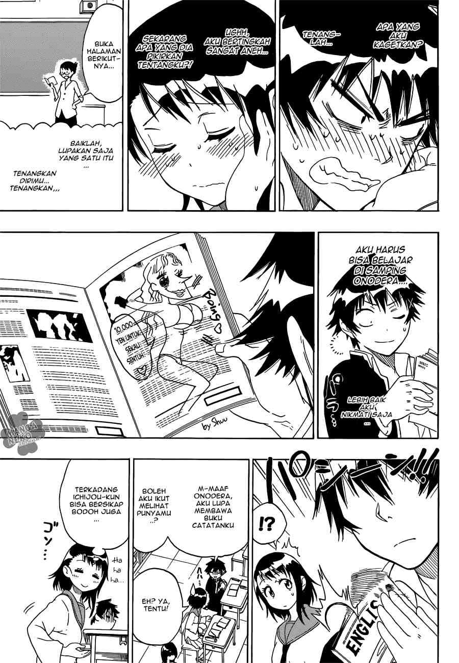 Nisekoi Bab 66 halaman 17