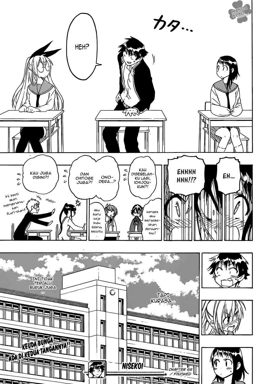 Nisekoi Bab 66 halaman 21
