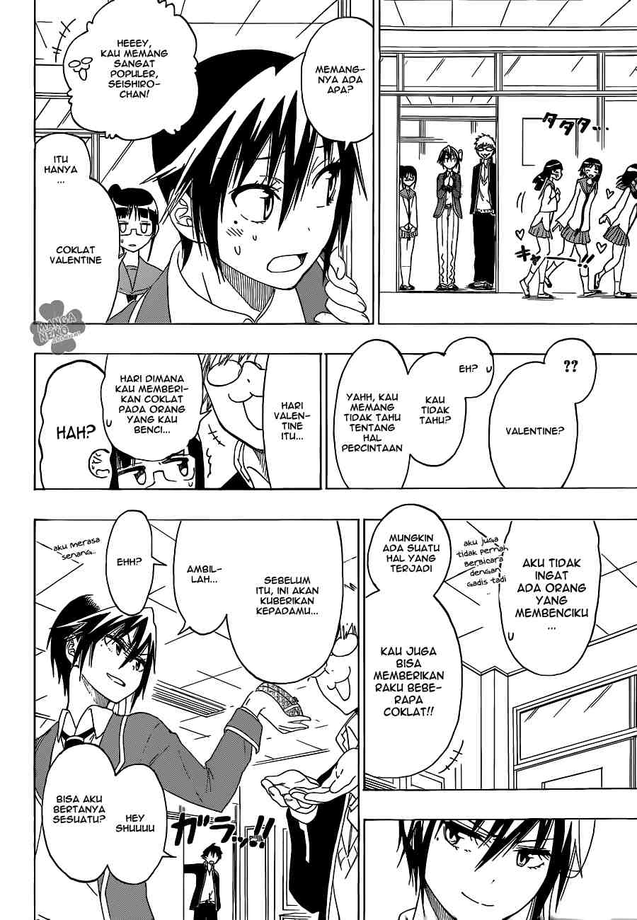 Nisekoi Bab 67 halaman 16