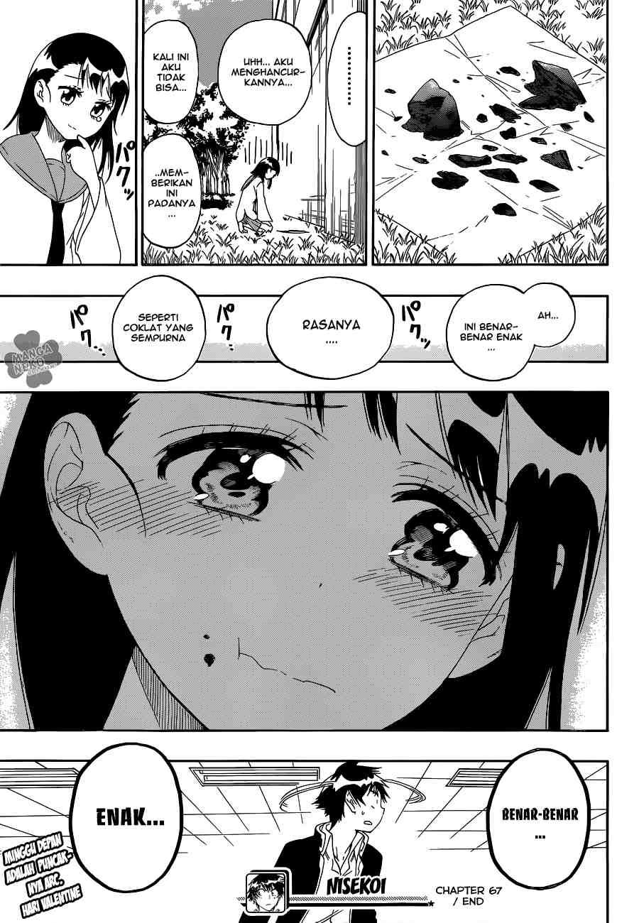 Nisekoi Bab 67 halaman 21