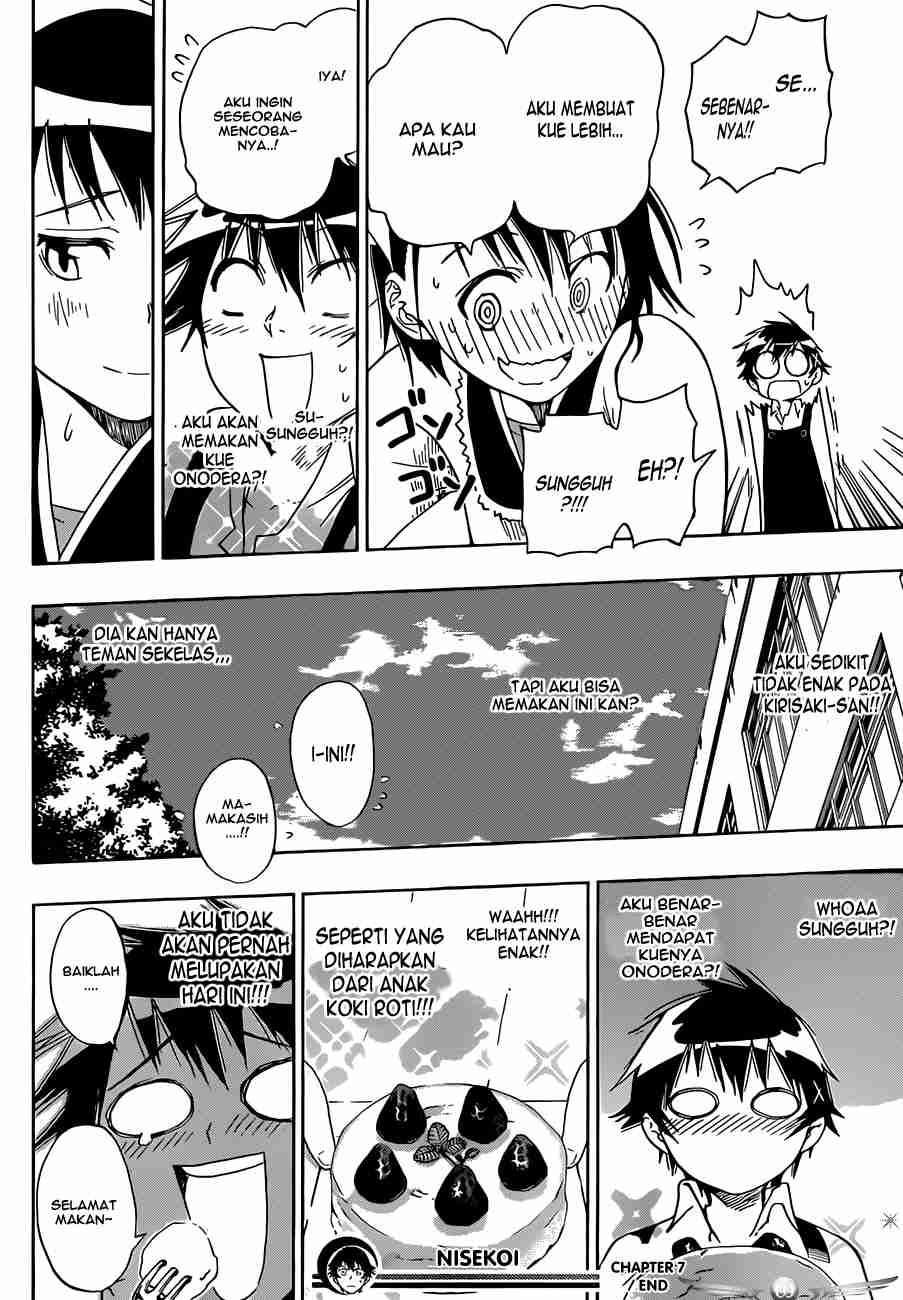 Nisekoi chapter 7 halaman 23