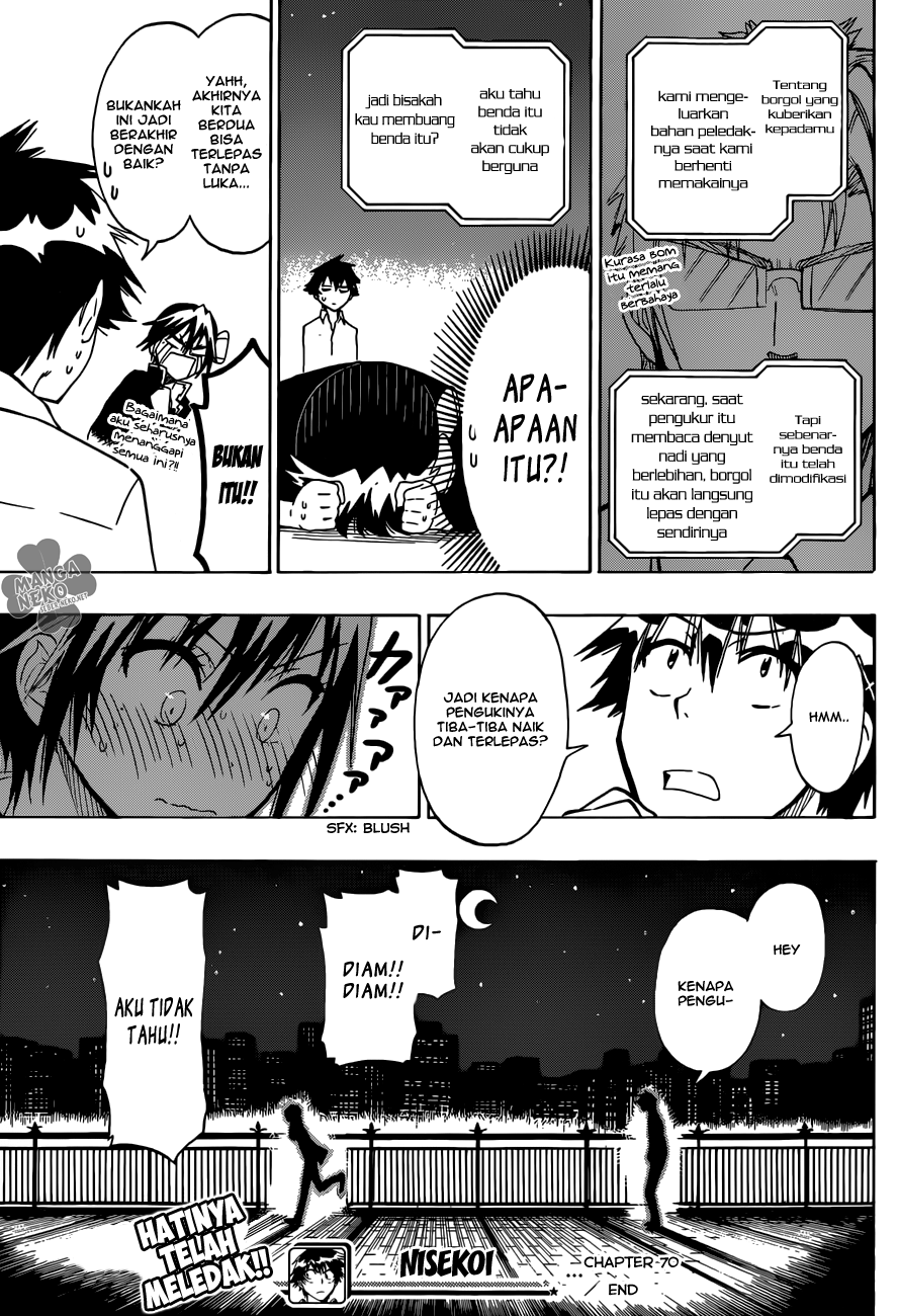 Nisekoi chapter 70 halaman 21