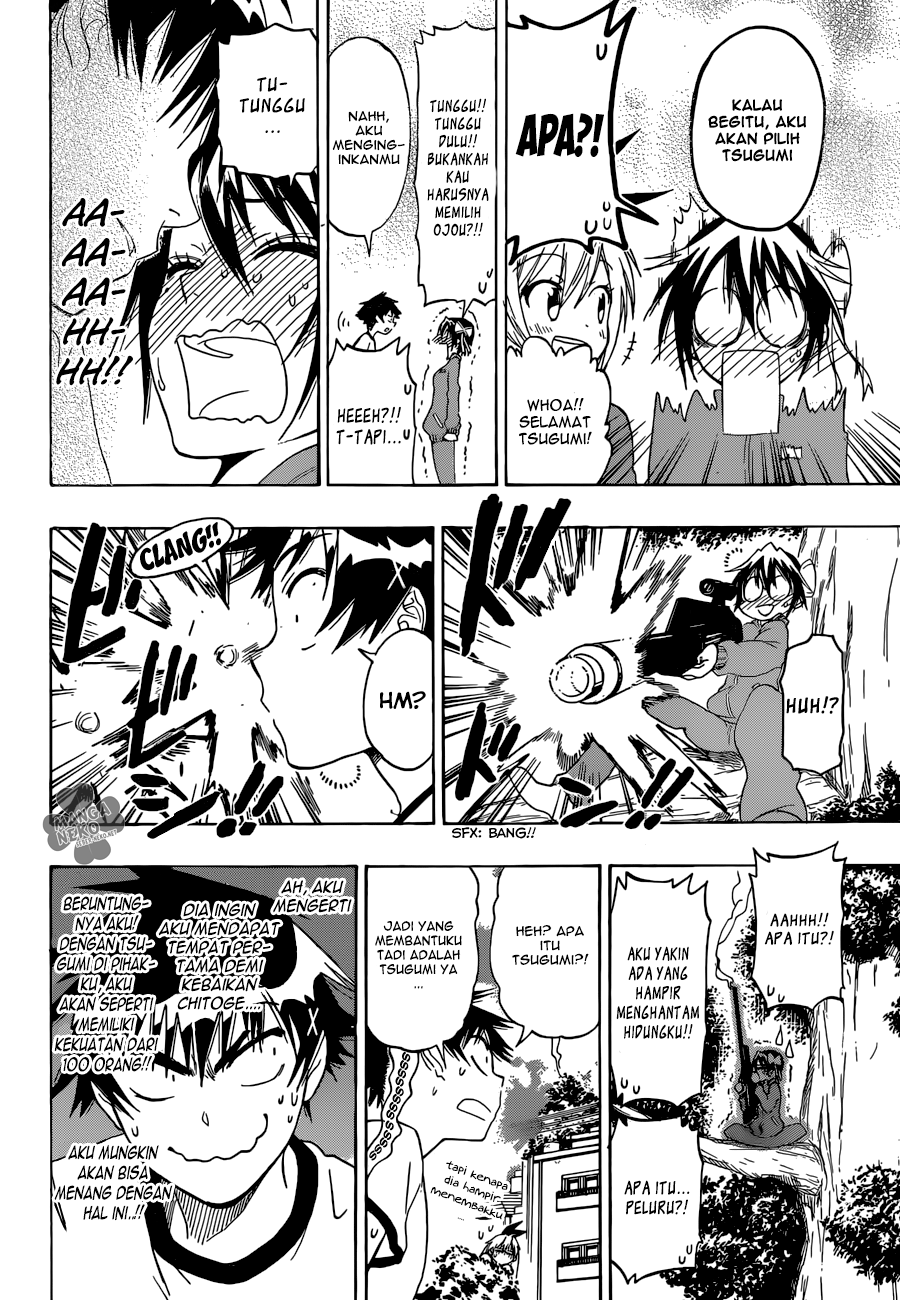 Nisekoi Bab 72 halaman 17