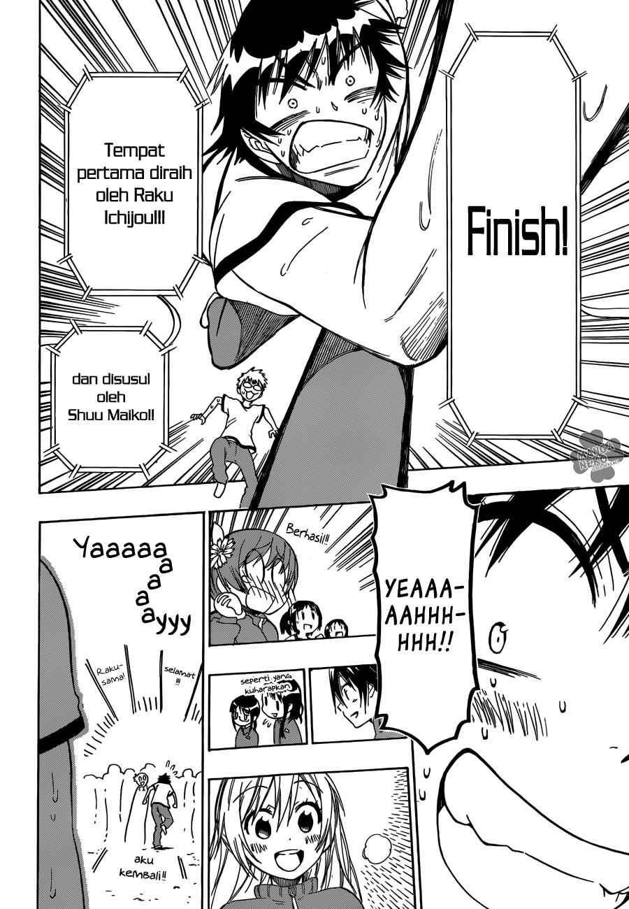 Nisekoi chapter 73 halaman 17