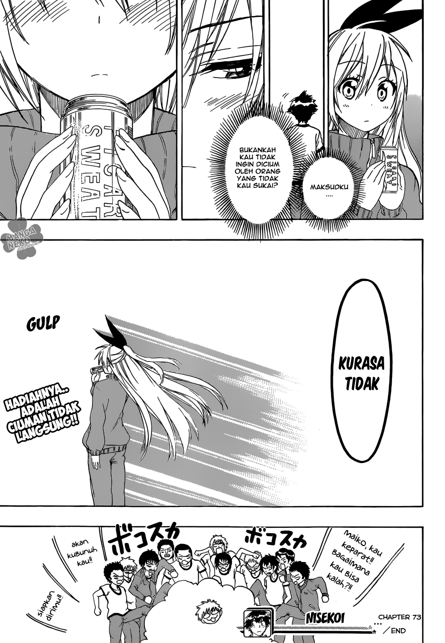 Nisekoi chapter 73 halaman 20