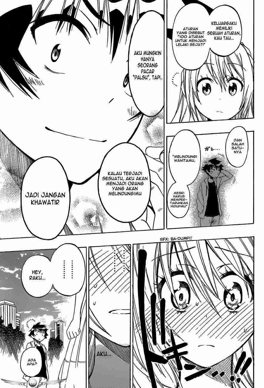 Nisekoi chapter 74 halaman 17