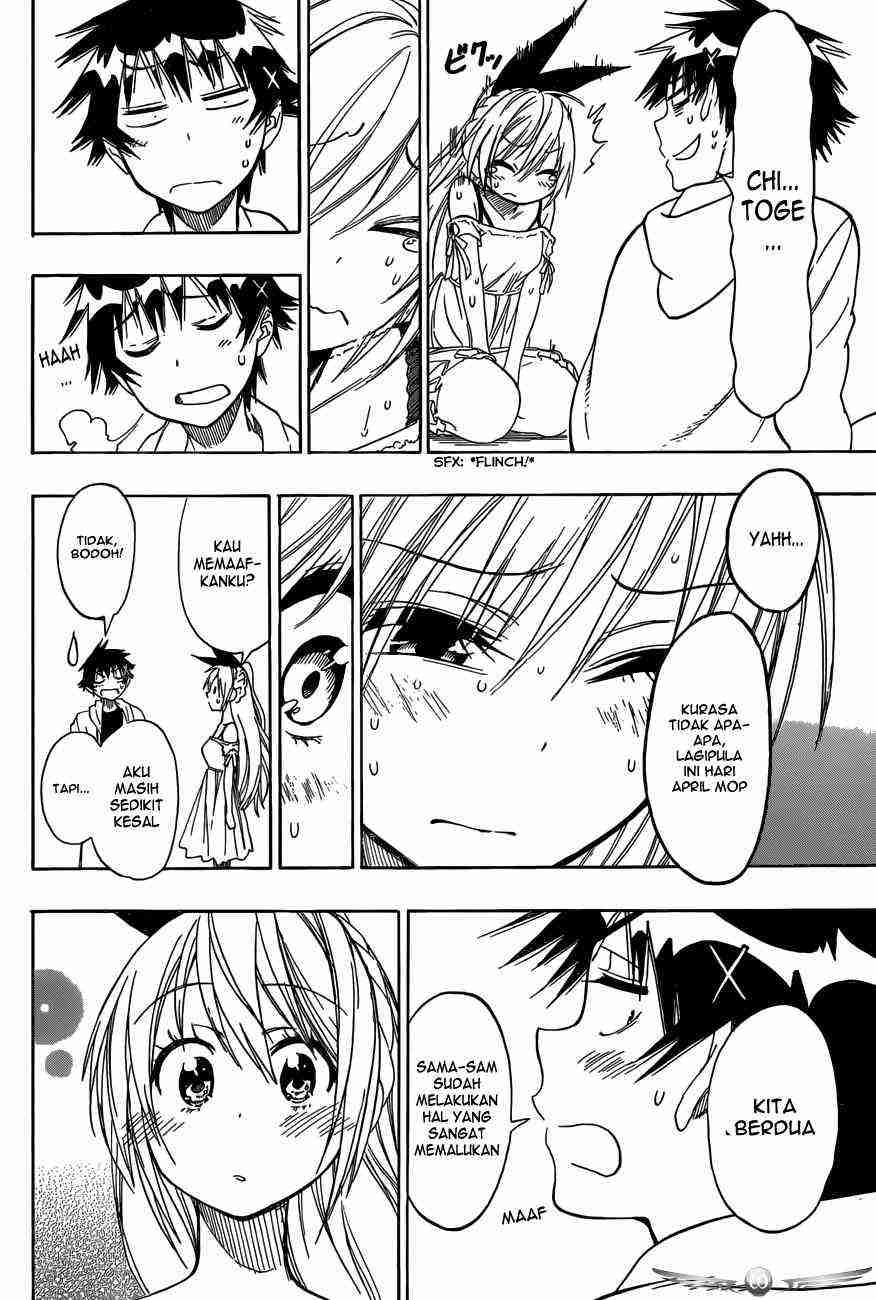 Nisekoi chapter 74 halaman 20