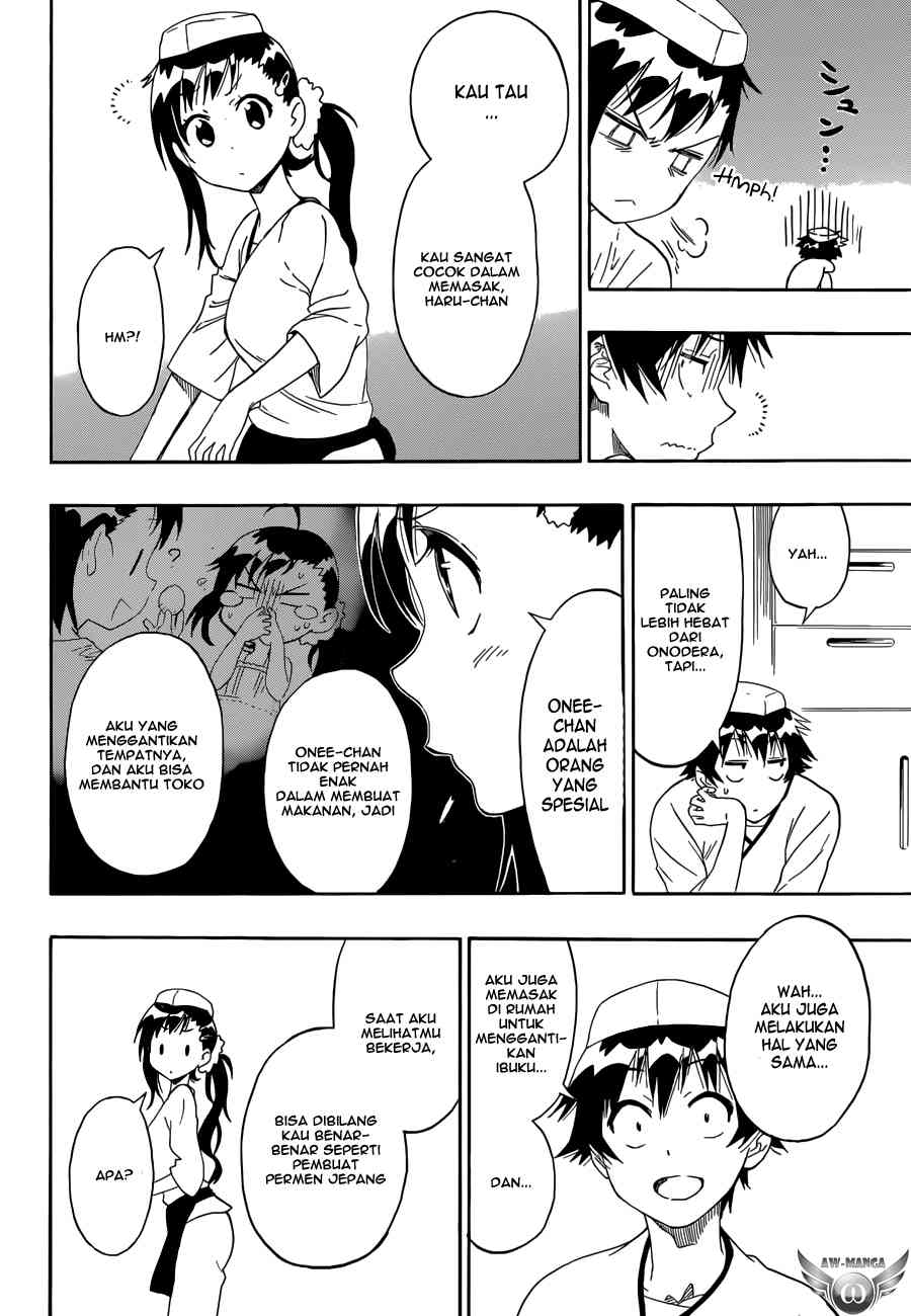 Nisekoi chapter 77 halaman 14