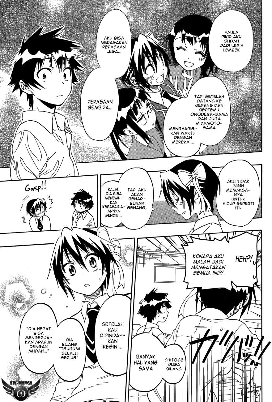 Nisekoi Bab 79 halaman 16