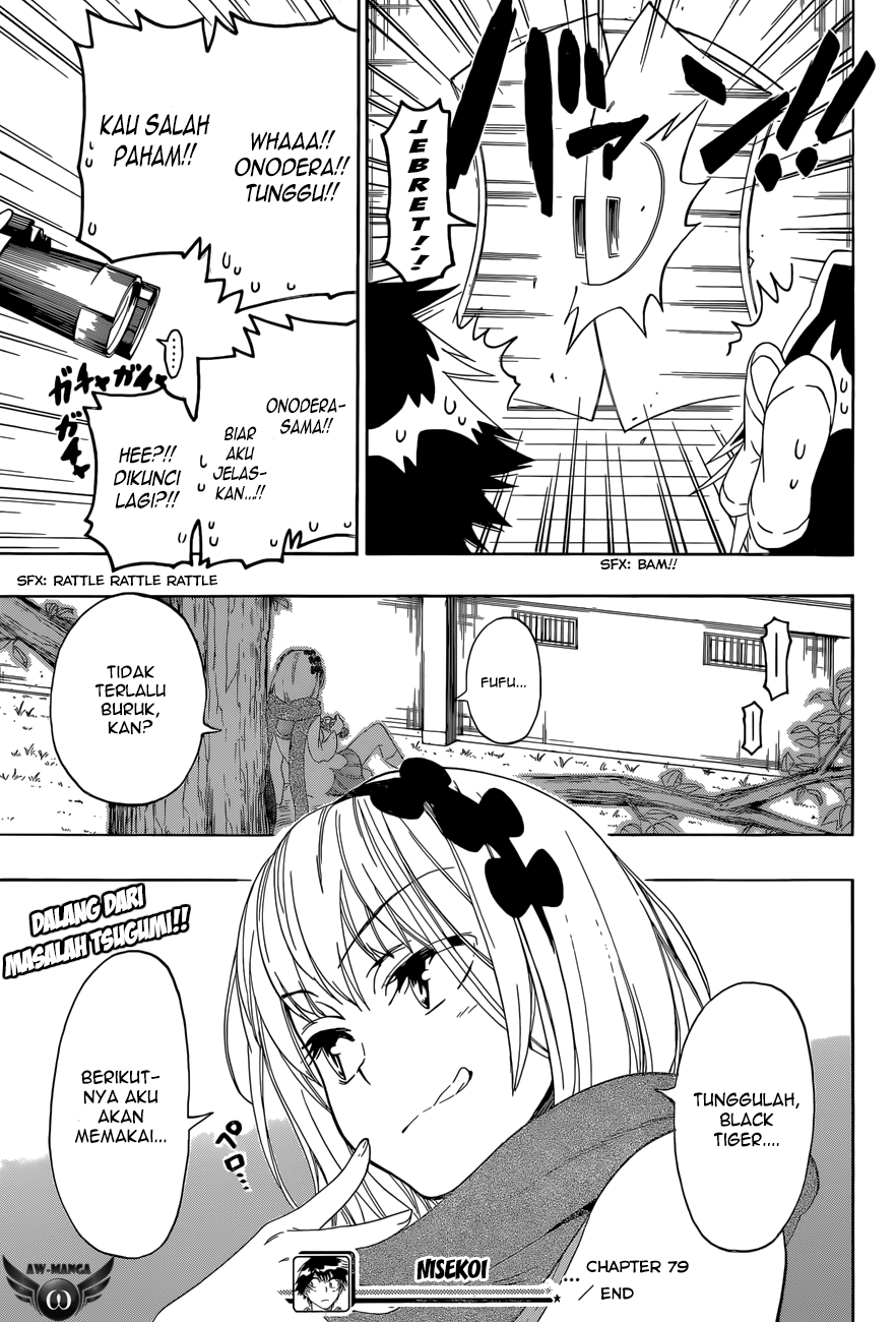 Nisekoi Bab 79 halaman 21