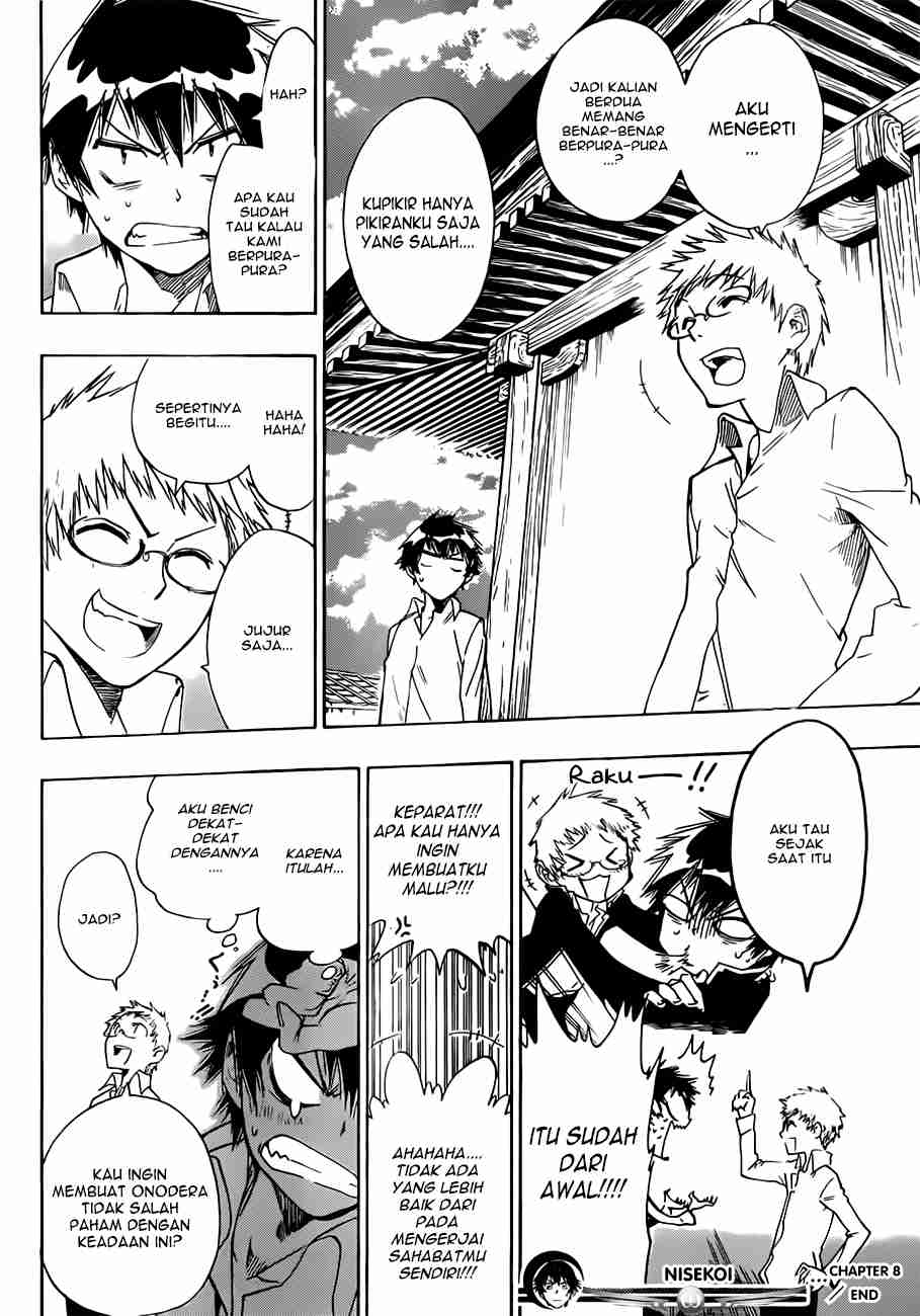 Nisekoi Bab 8 halaman 23