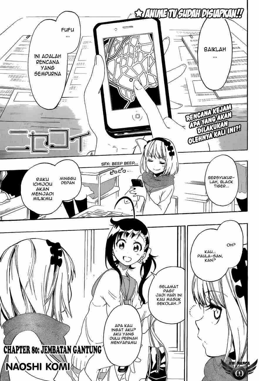 Nisekoi Bab 80 halaman 2