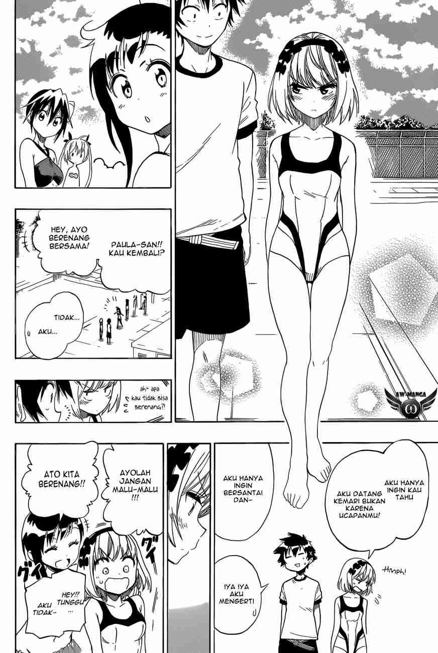 Nisekoi chapter 82 halaman 19