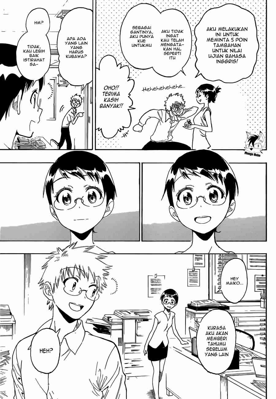 Nisekoi chapter 83 halaman 19