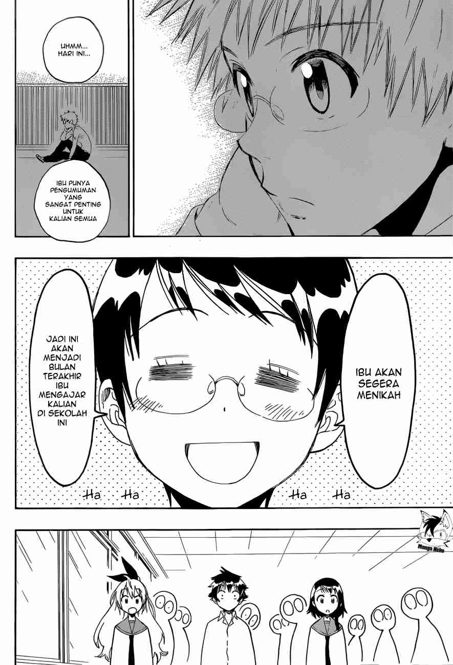 Nisekoi chapter 84 halaman 4