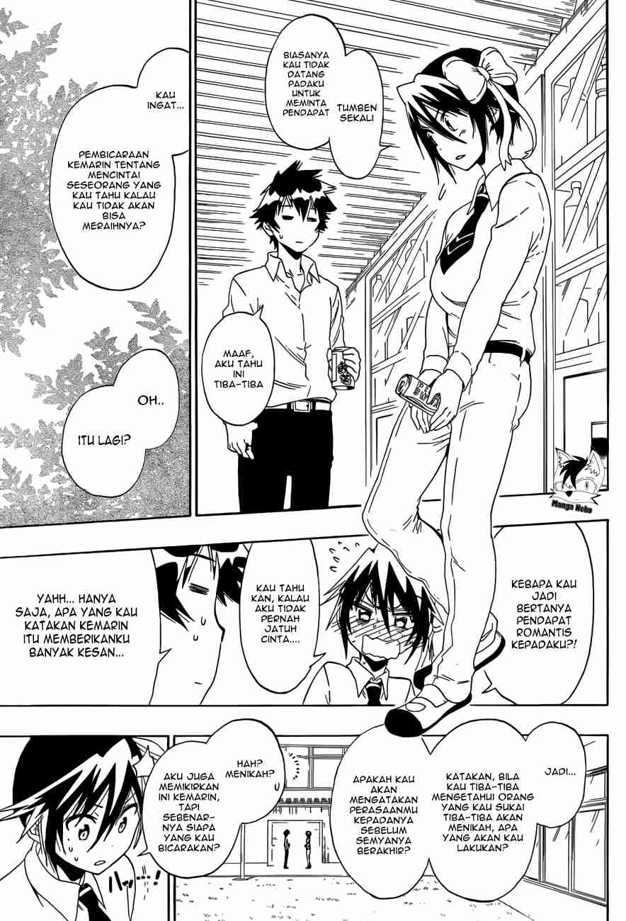 Nisekoi chapter 84 halaman 13